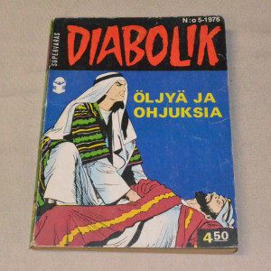 Diabolik 05 - 1976 Öljyä ja ohjuksia
